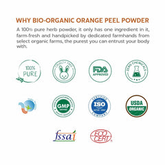 Bio Organic Orange Peel Powder