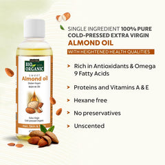 Sweet Almond Oil for Skin & Hair - 100ml