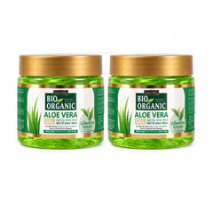 Aloe Vera Gel With Green Tea Extract For Face - pack of 2