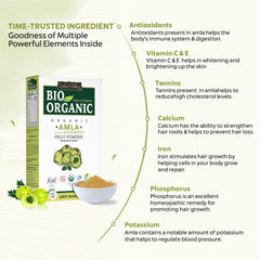 Bio Organic 100% Natural Amla Powder - 100gm