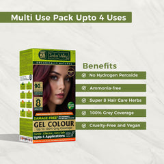 Damage Free Burgundy 3.6 Gel Hair Color