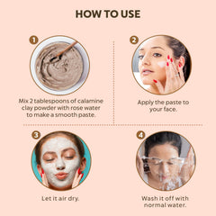 100% Natural Calamine Clay Powder