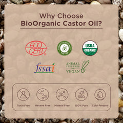 Bio Organic Castor Oil - 200ml