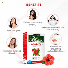 Bio organic Hibiscus Powder 100gm.