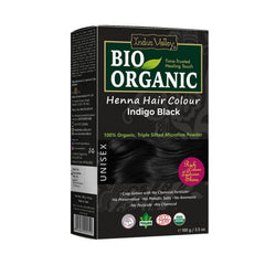 Bio Organic Indigo Black Henna Hair Color