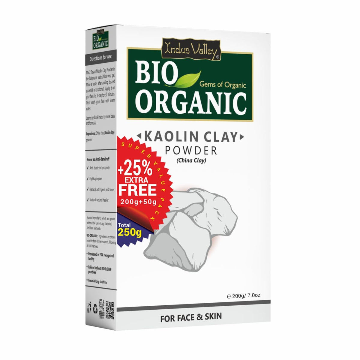 Bio Organic Kaolin Clay