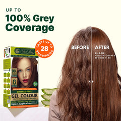 Damage Free Medium Copper Blonde 8.4 Gel Hair Color