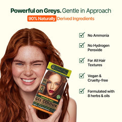 Damage Free Medium Copper Blonde 8.4 Gel Hair Color
