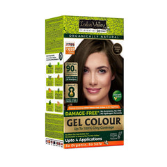 Damage Free Medium Brown 4.00 Gel Hair Color
