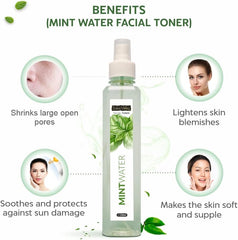 Organic Mint Fresh Pore Tightening Skin Toner - 250ml.
