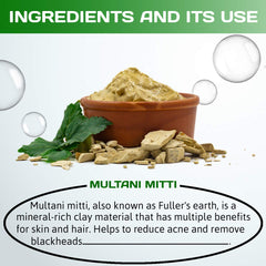 Aloe Vera Gel and Multani Mitti Powder Combo