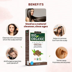 100% Organic Reetha Powder - 100gm