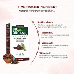 Bio Organic Shikakai Powder 100gm