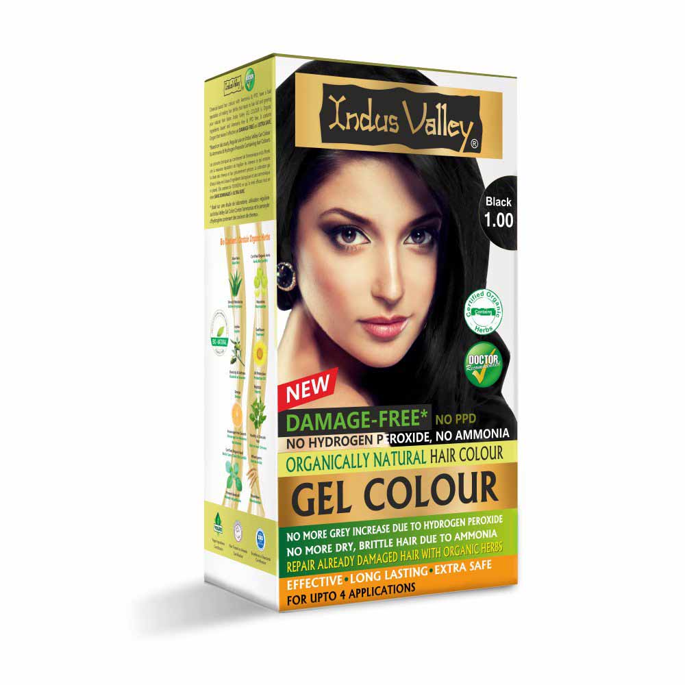 Damage Free Black 1.00 Gel Hair Color