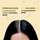 Damage Free Medium Brown 4.00 Gel Hair Color - grey covering hair color