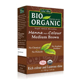 Bio Organic Medium Brown Henna Hair Color